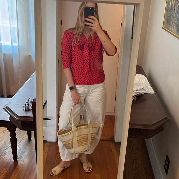 Vintage Yves Saint Laurent (YSL) Cotton Top - Picture 7 of 8